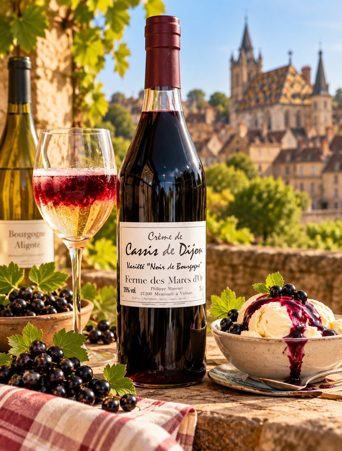 CRÈME DE CASSIS DE DIJON – FERME DES MARCS D’OR
