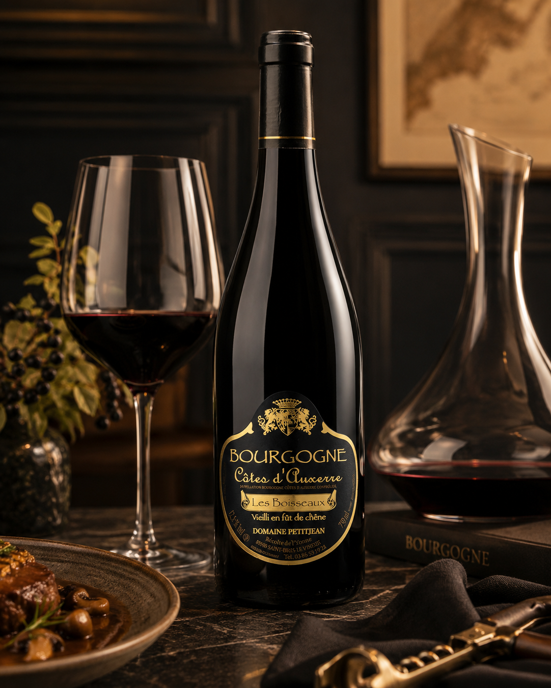 BOURGOGNE CÔTES D’AUXERRE ROUGE « LES BOISSEAUX » – DOMAINE PETITJEAN