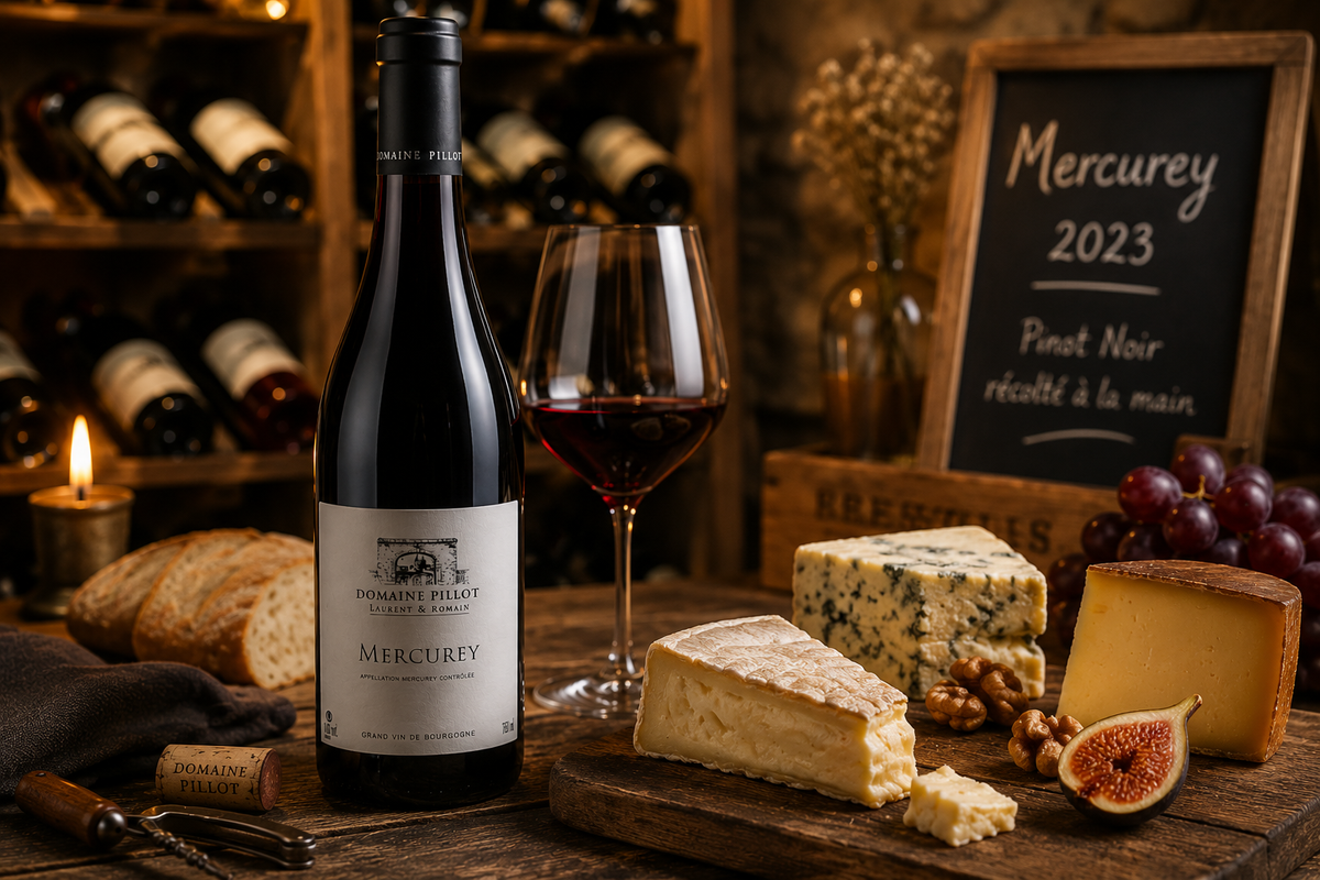 Mercurey Rouge - Domaine Romain & Simon Pillot